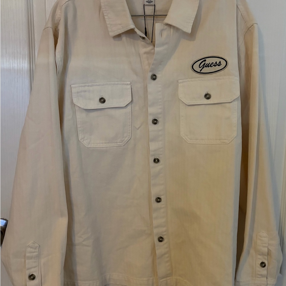 Guess Off-White Casual‎ Shirt